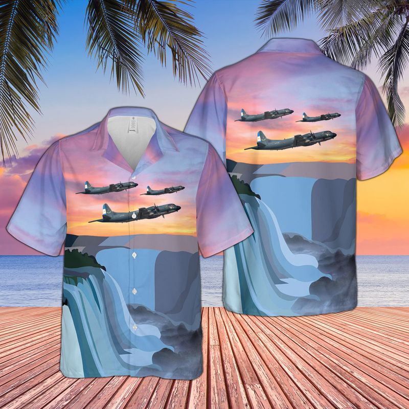 Argentine Navy Lockheed P-3B Orion Hawaiian Shirt – Hothot