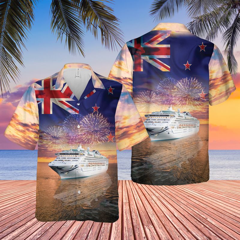 PO Cruises Australia Pacific Explorer Australia Day Hawaiian Shirt – Hothot