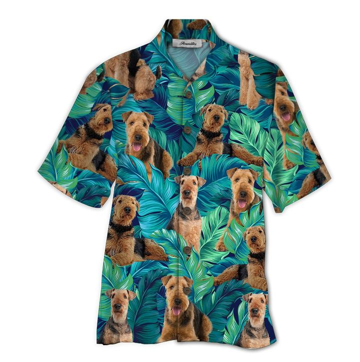 Airedale Terrier Hawaiian Shirt For Men Women – Hothot