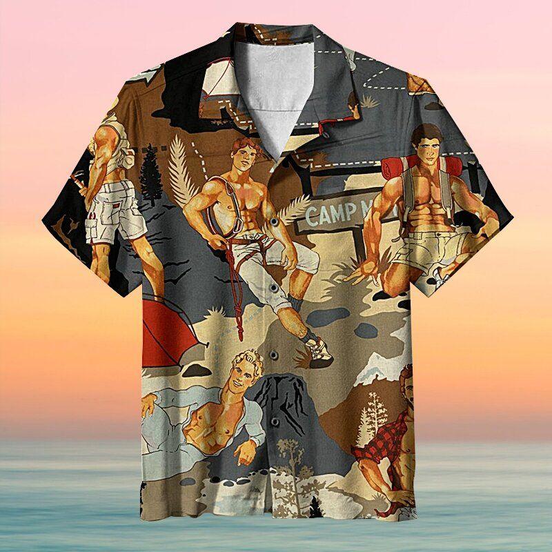 Alexander Henry The Outdoorsy Hawaiian Shirt For Men Women – Hothot
