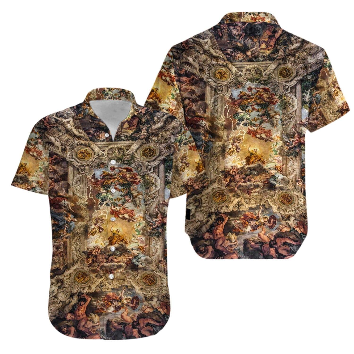 Allegory Of Divine Providence Barberini Power Hawaiian Aloha Shirt For Men Women – Hothot
