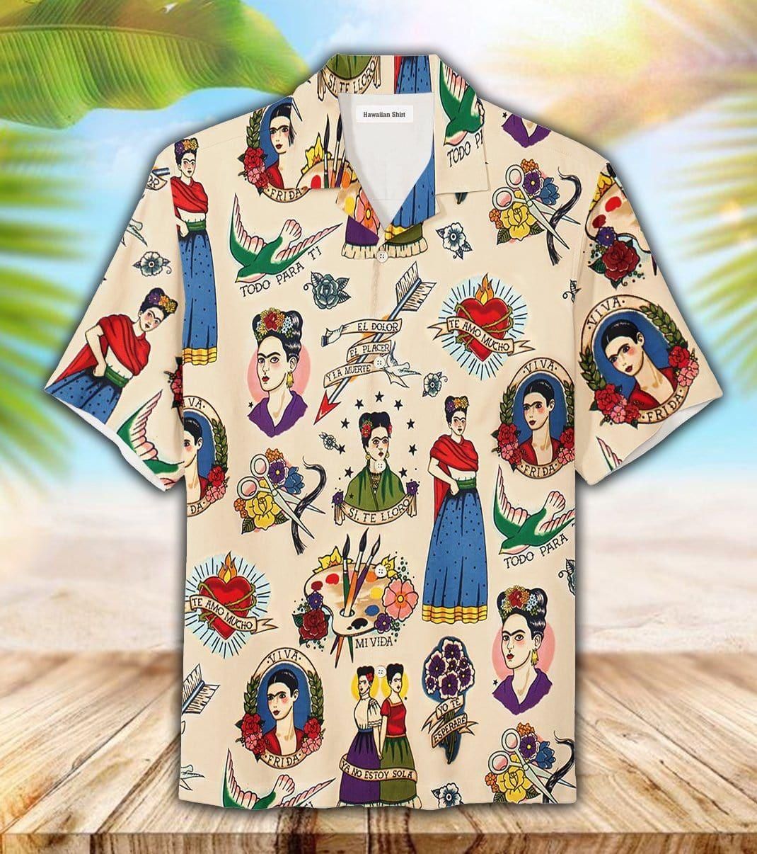 Aloha Tropical Mexican Girl Colorful Unique Hawaiian Shirt For Men Women – Hothot