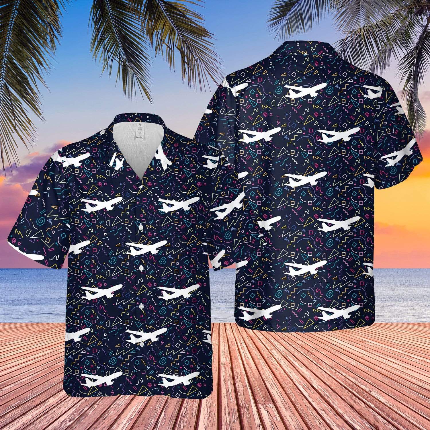 Amazing Airplane Hawaiian Aloha Shirt For Men Women – Hothot