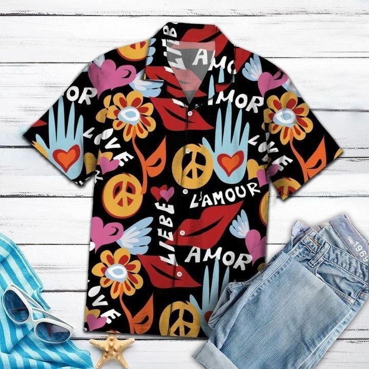 Hippie Hawaiian Shirt For Men Women – Hothot