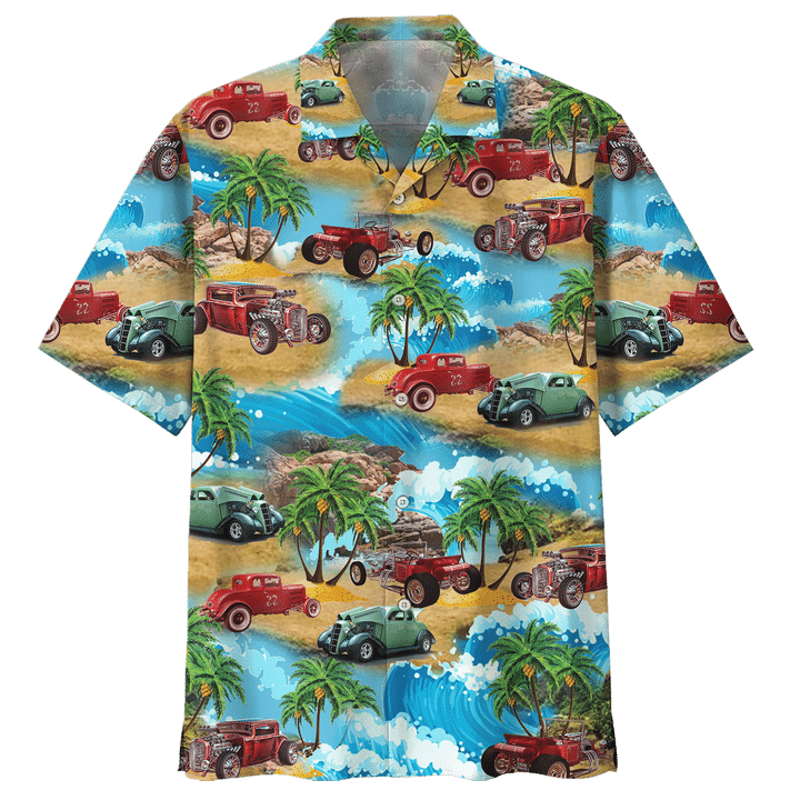 Island Hot Rod Hawaiian Aloha Shirt For Men Women – Hothot