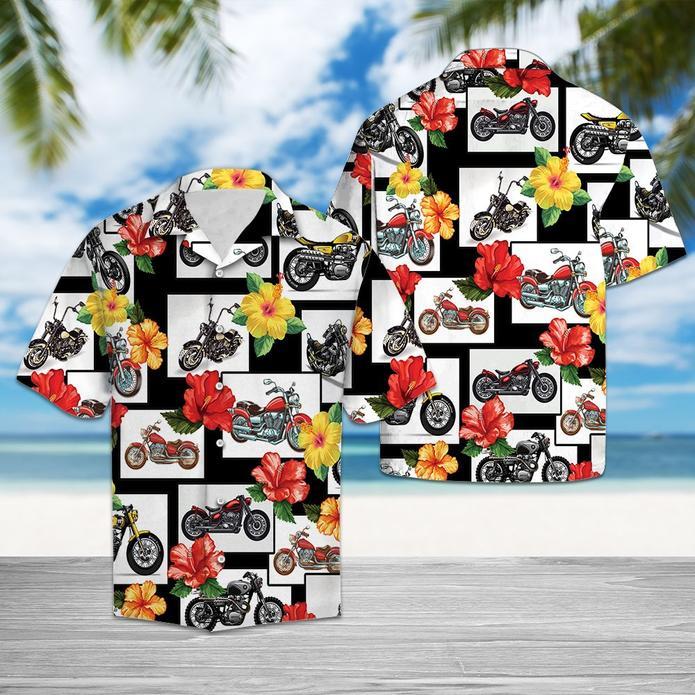 Motorbikes Hawaiian Shirt For Men Women – Hothot