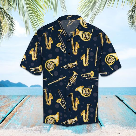 Musical Instruments Hawaiian Shirt For Men Women – Hothot