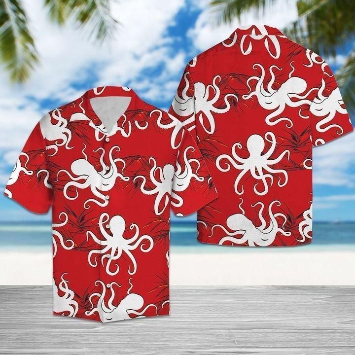 Octopus Hawaiian Shirt For Men Women – Hothot