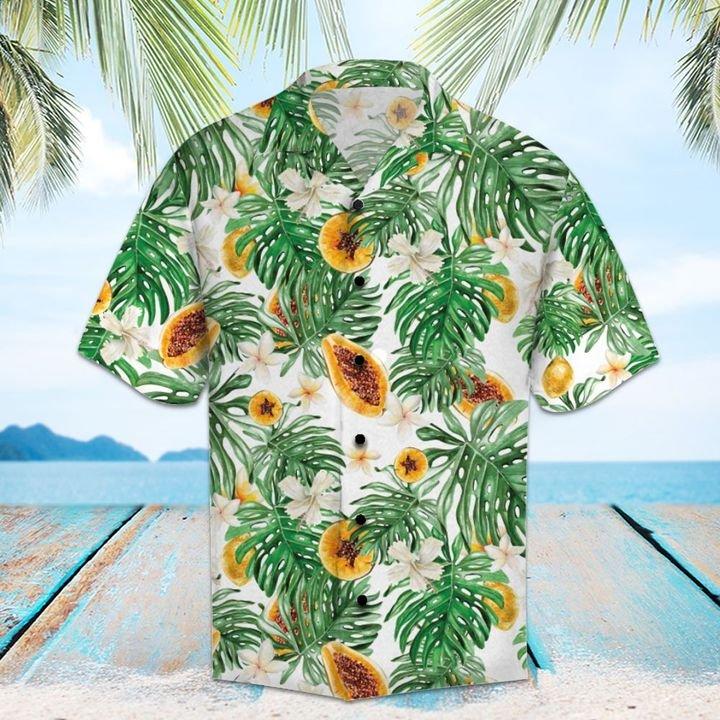 Papaya Hawaiian Shirt For Men Women – Hothot