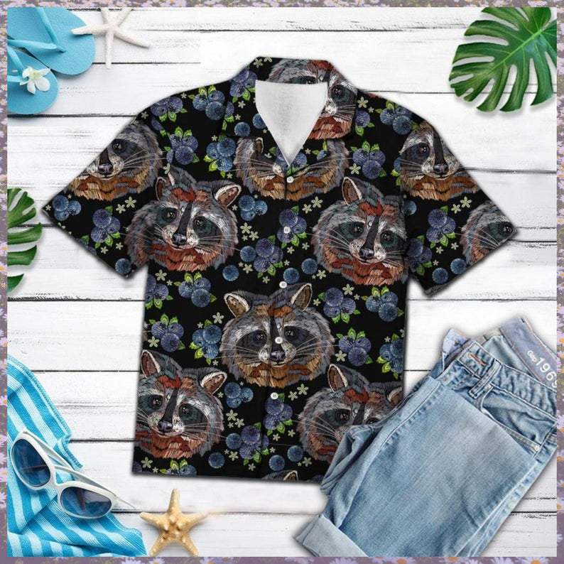 Raccoons Hawaiian Shirt For Men Women – Hothot
