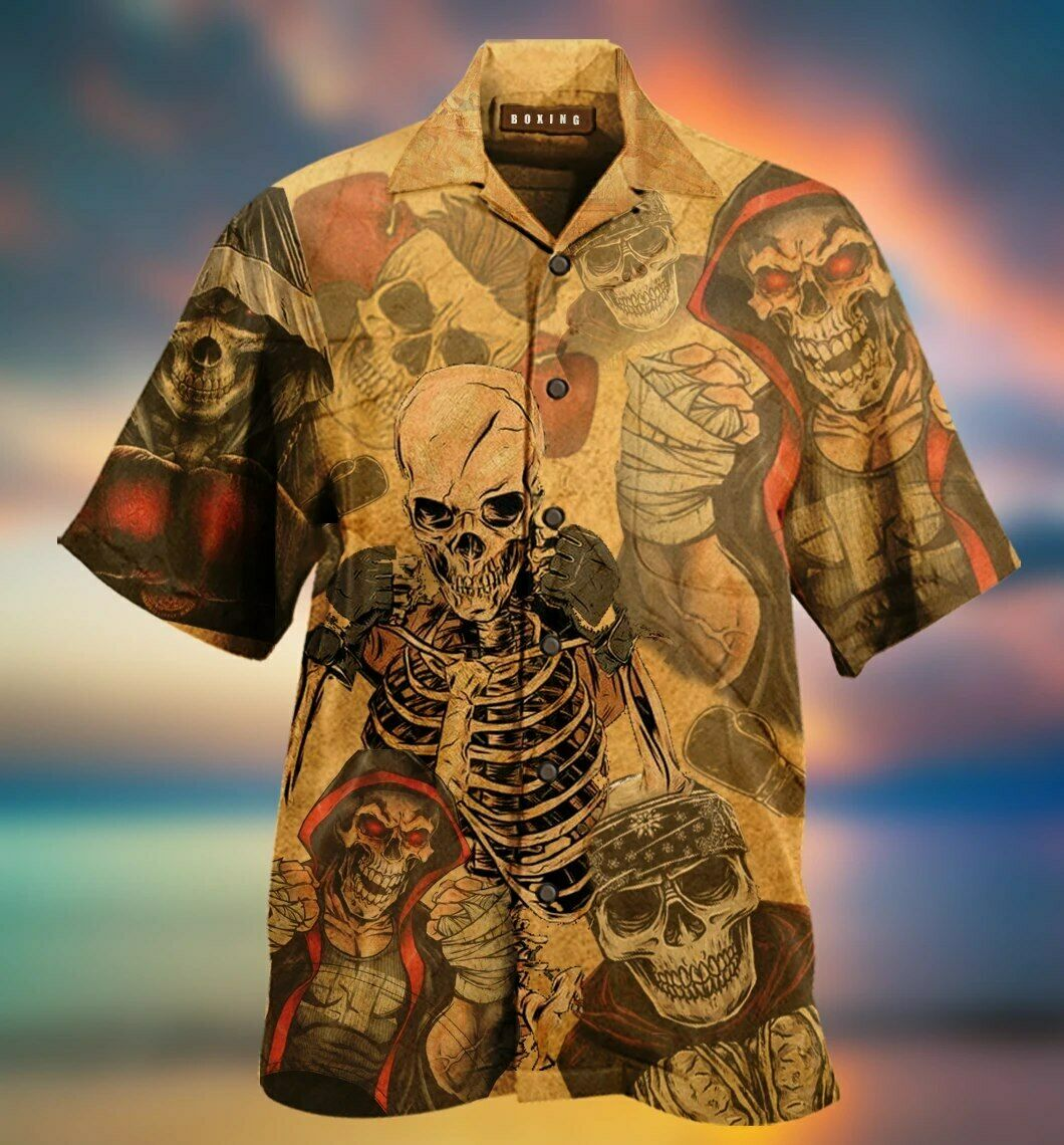 Skull Hawaiian Shirt For Men Women – Hothot