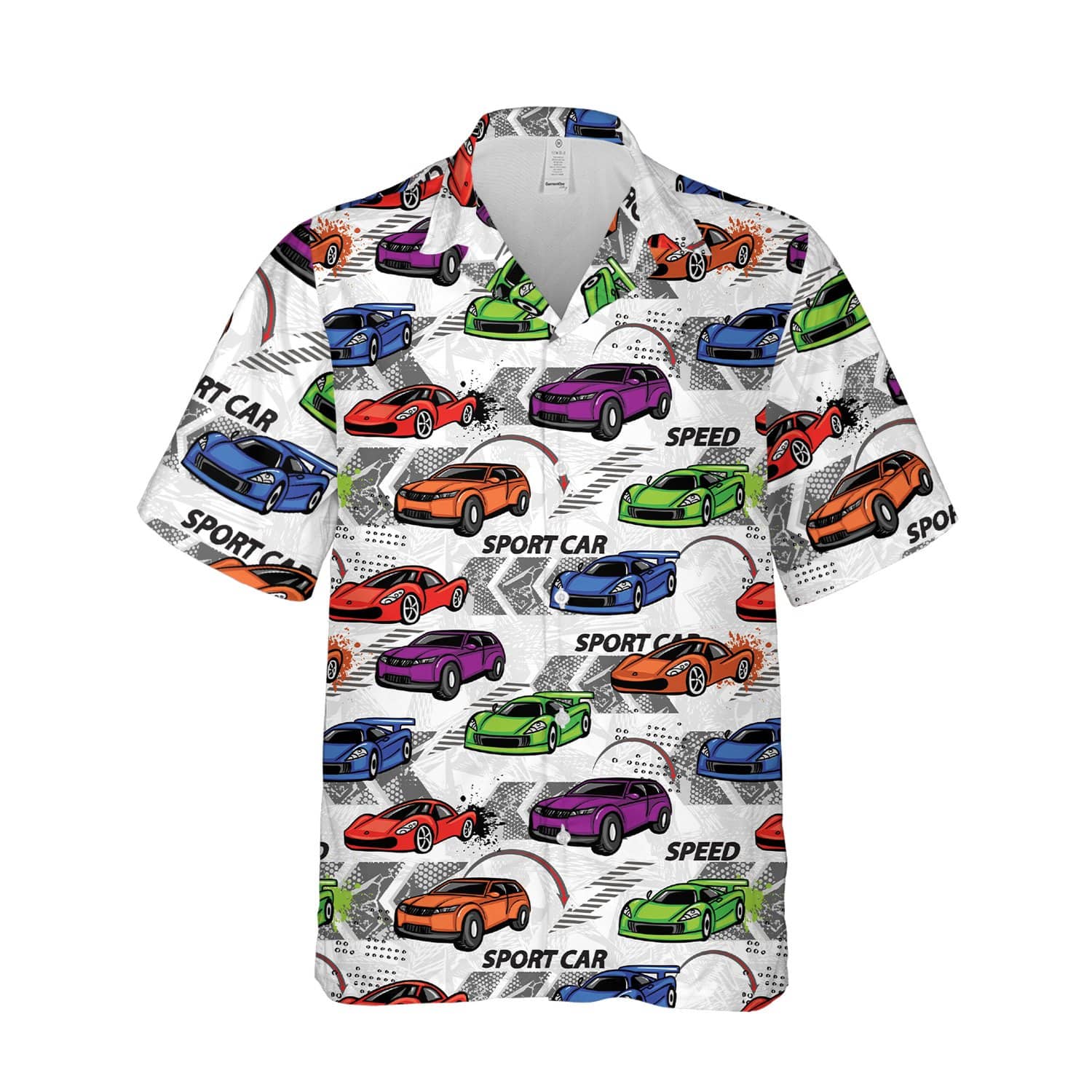 Sport Cars Hawaiian Aloha Shirt For Men Women – Hothot