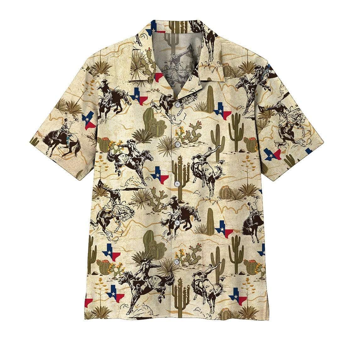 Texas Rodeo Hawaiian Aloha Shirt For Men Women – Hothot