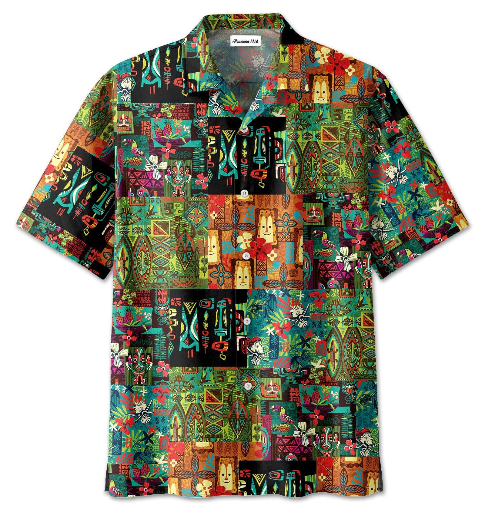 Tiki Tiki Summer Art Hawaiian Aloha Shirt 3d For Men Women – Hothot