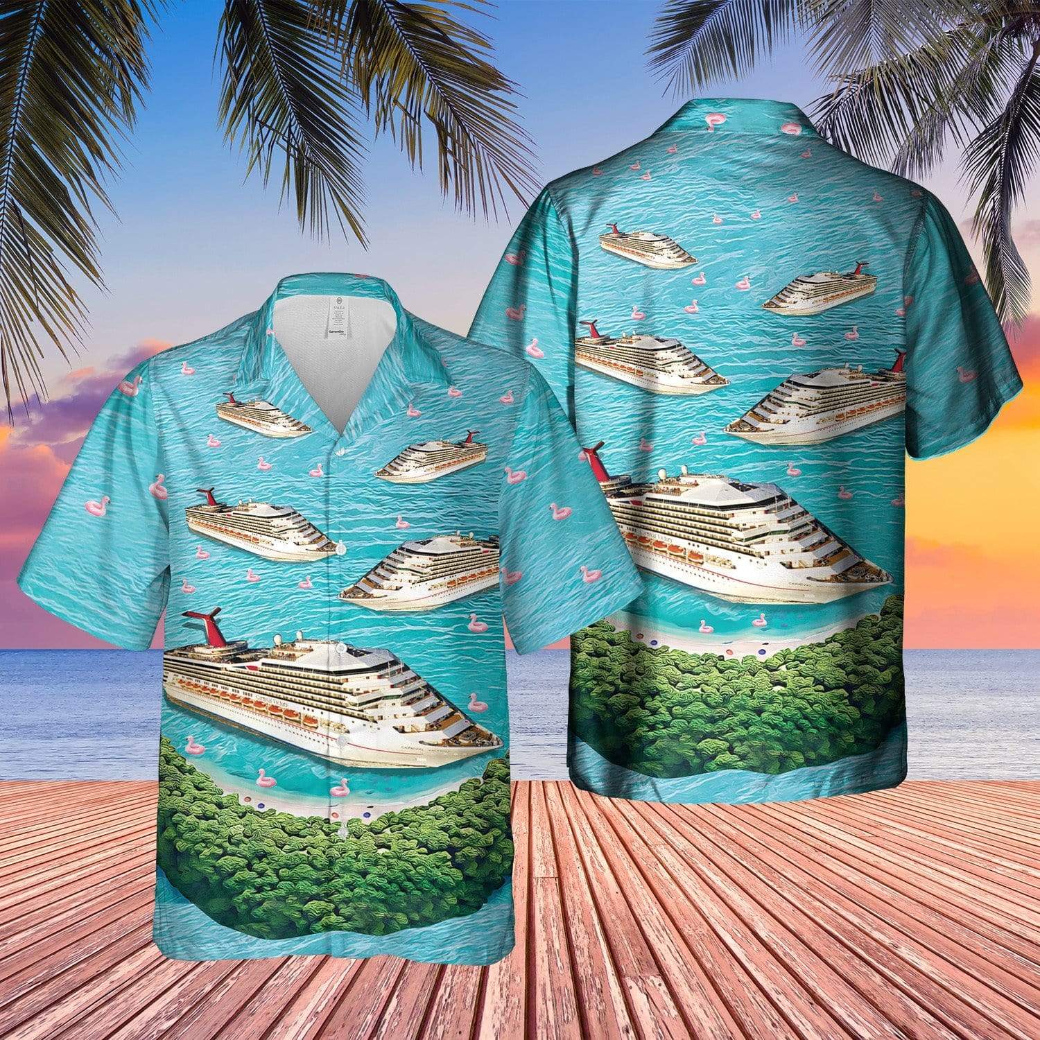 Us Cruise Ship Half Moon Cay Hawaiian Shirt For Men Women – Hothot