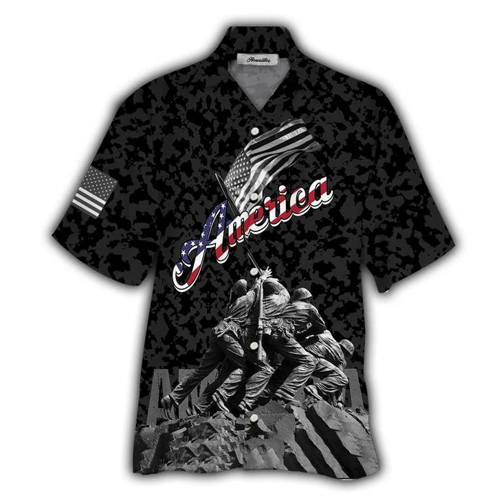 America Hawaiian Shirt For Men Women – Hothot