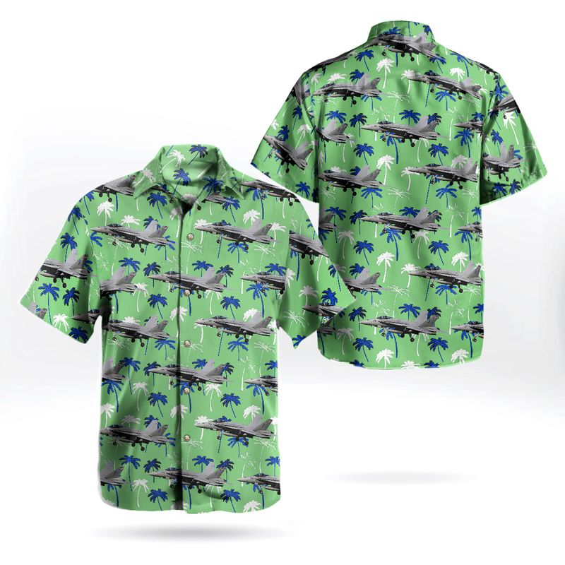 US Marine Corps McDonnell Douglas F/A-18C Hornet Hawaiian Shirt – Hothot