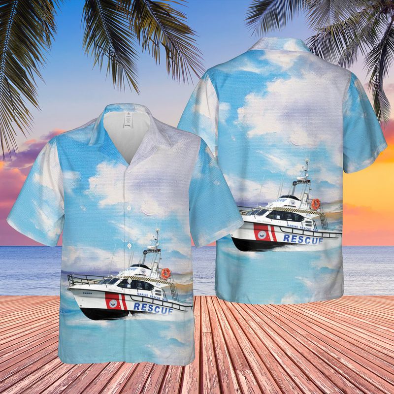 Australia Coast Guards Marine Rescue NSW Hawaiian Shirt – Hothot