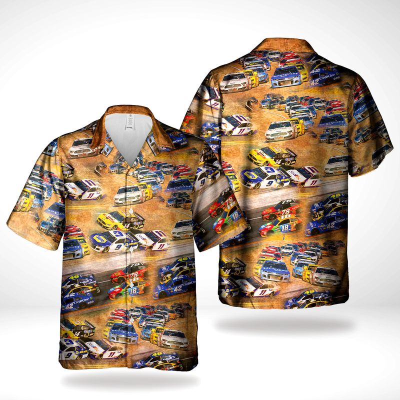 NASCAR Racing Cars Hawaiian Shirt – Hothot
