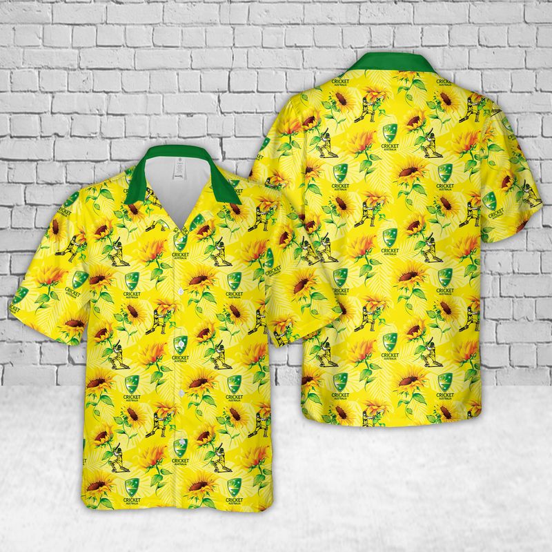 Cricket Australia Hawaiian Shirt – Hothot