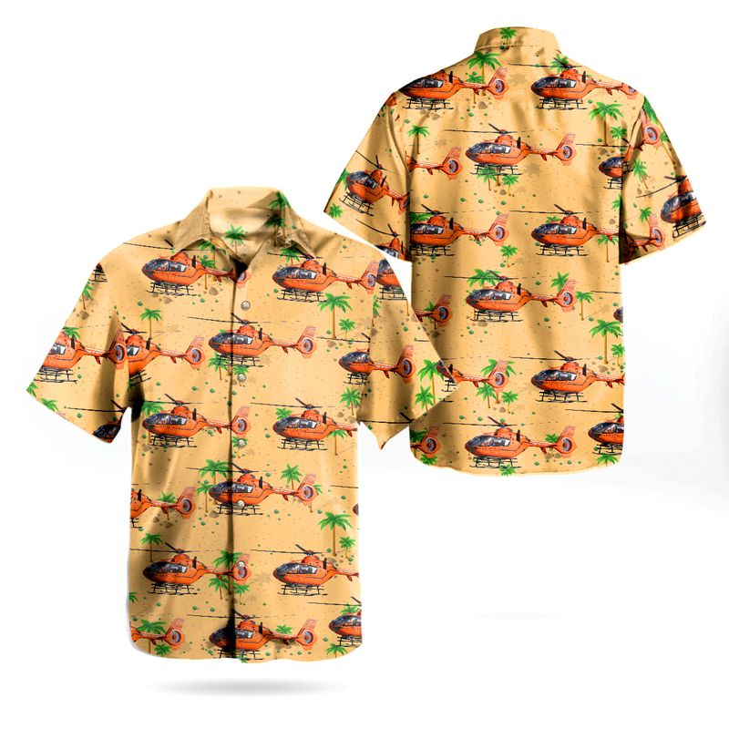German Air Medical Services 1 Airbus Helicopters EC 135 Hawaiian Shirt – Hothot