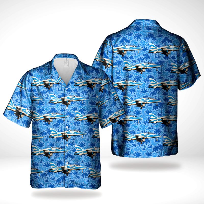 Finnish Air Force Ilmavoimat British Aerospace Hawk 51 Hawaiian Shirt – Hothot