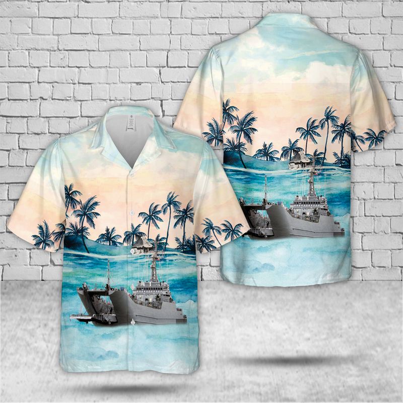 Polish Navy ORP Poznan Hawaiian Shirt – Hothot
