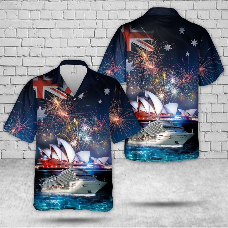 PO Cruises Australia Pacific Panorama Hawaiian Shirt – Hothot