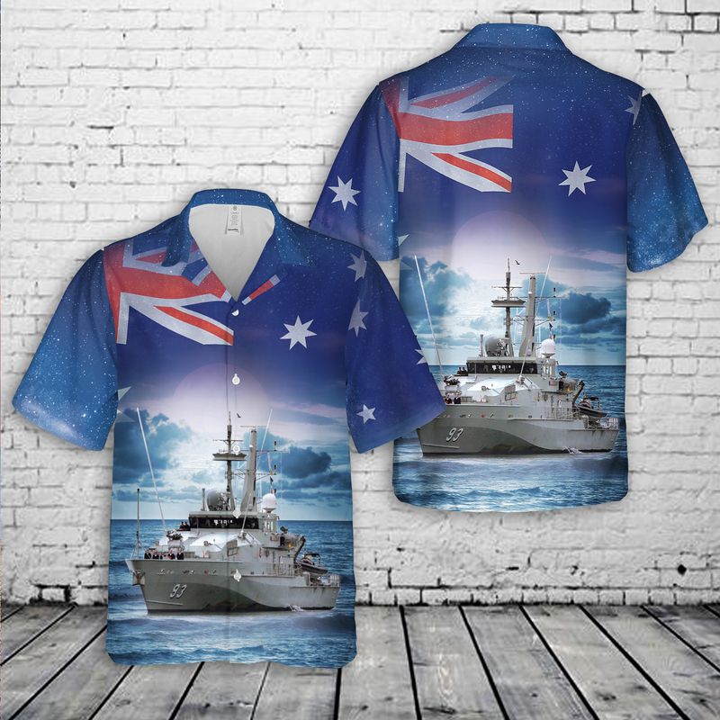 Royal Australian Navy HMAS Childers P93 Hawaiian Shirt – Hothot