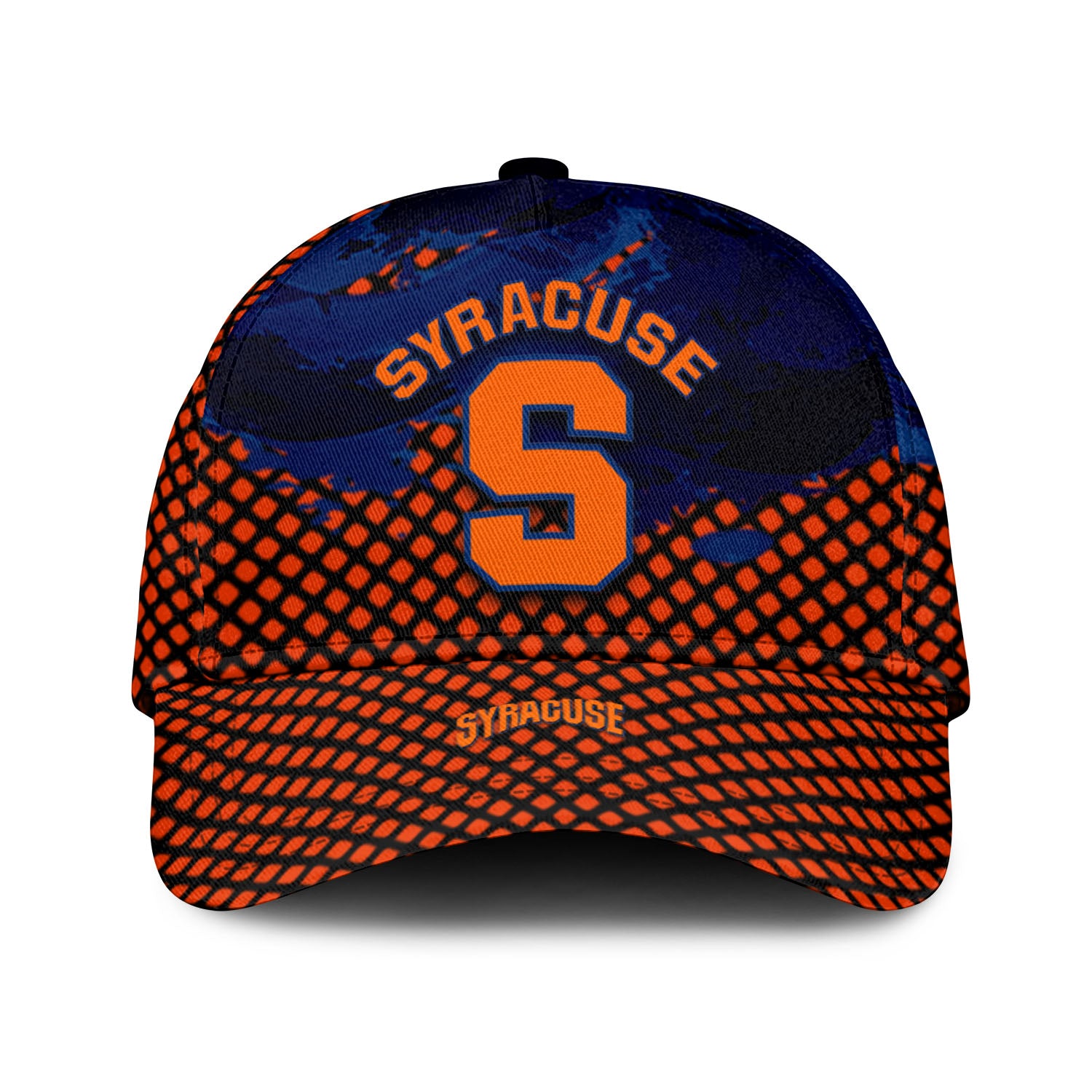 Syracuse Orange NCAA Classic Cap Net Pattern Grunge Style – Hothot