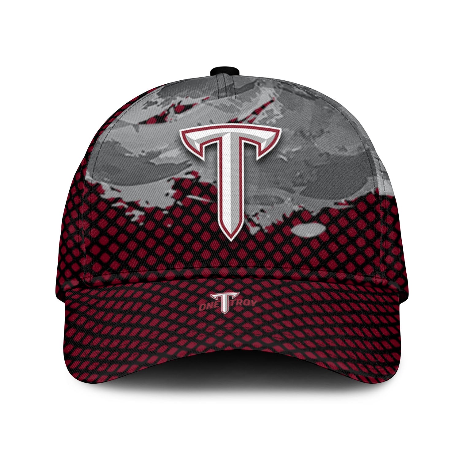 Troy Trojans NCAA Classic Cap Net Pattern Grunge Style – Hothot
