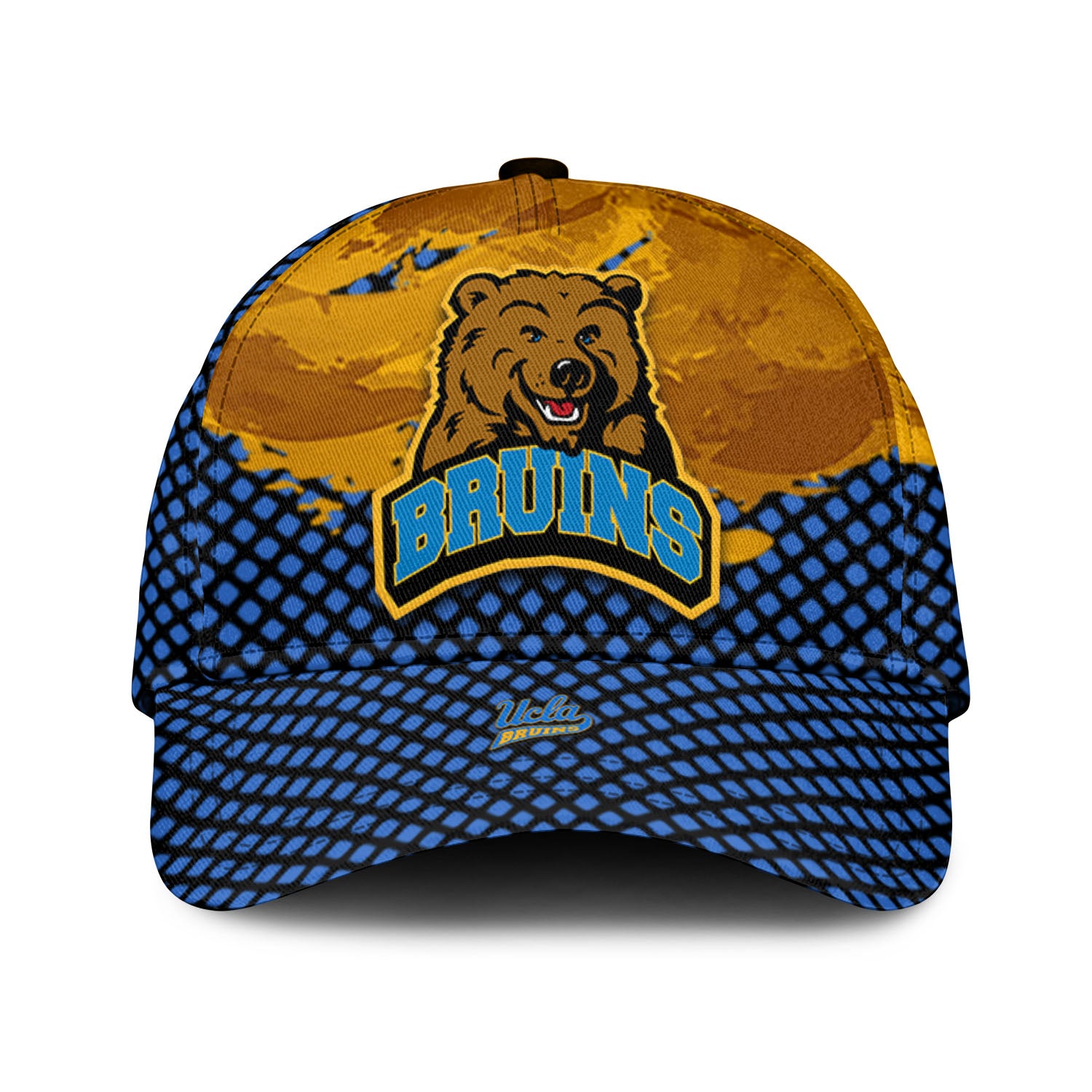 UCLA Bruins NCAA Classic Cap Net Pattern Grunge Style – Hothot