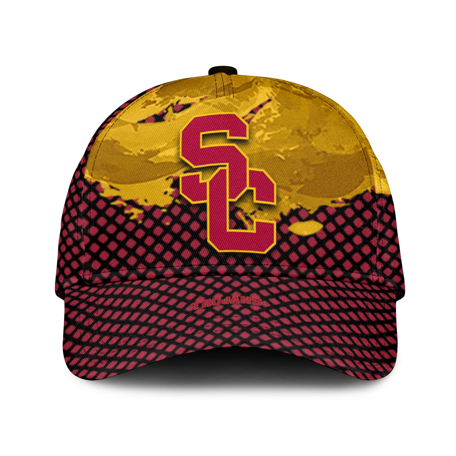 USC Trojans NCAA Classic Cap Net Pattern Grunge Style – Hothot