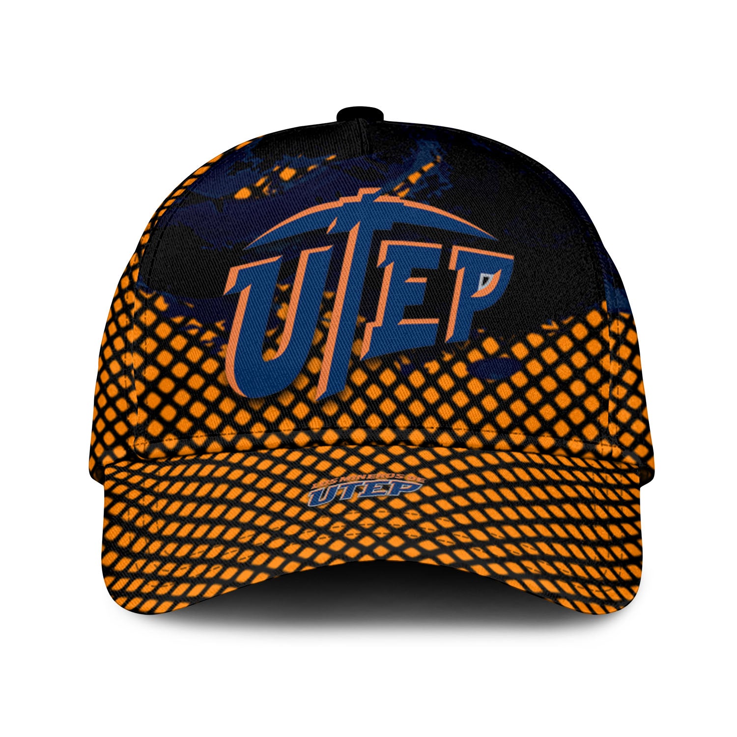 UTEP Miners NCAA Classic Cap Net Pattern Grunge Style – Hothot