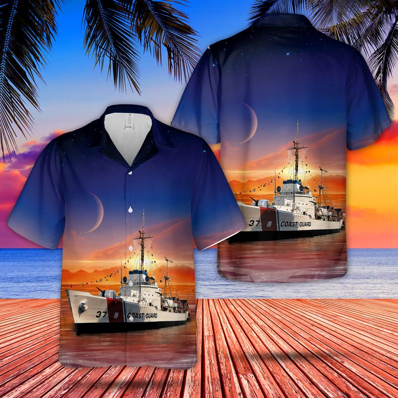 United States Coast Guard Cutter Taney WHEC-37 Hawaiian Shirt – Hothot