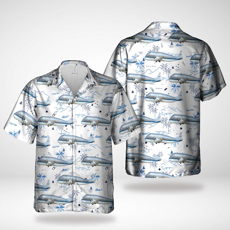 NASA Aero Spacelines 377SGT Super Guppy Turbine Hawaiian Shirt – Hothot