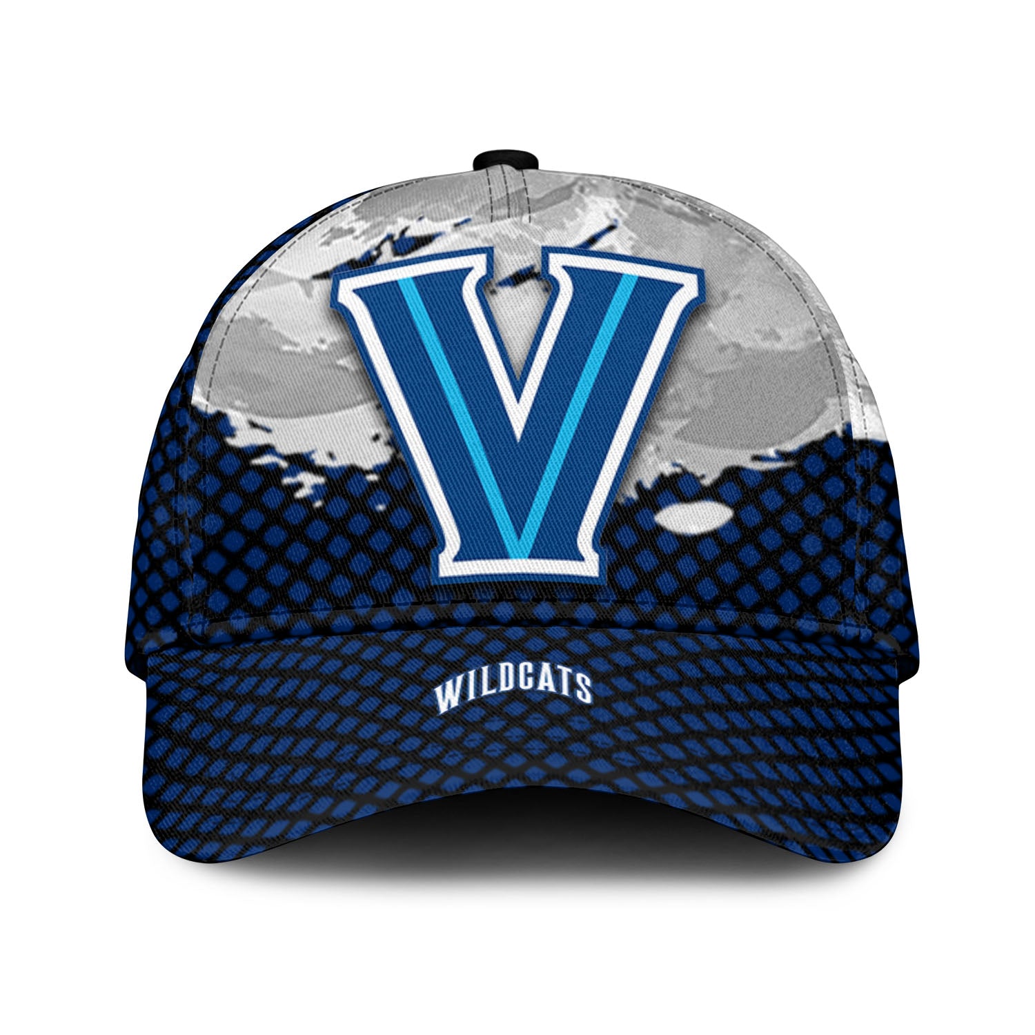 Villanova Wildcats NCAA Classic Cap Net Pattern Grunge Style – Hothot
