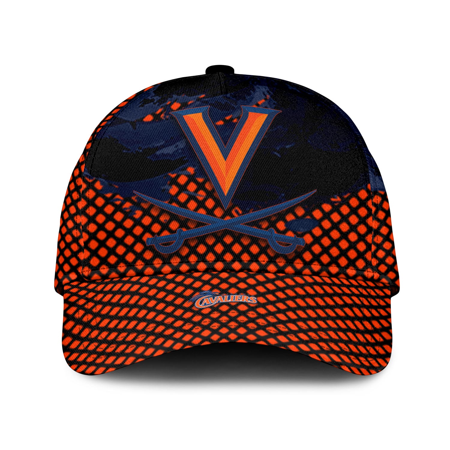 Virginia Cavaliers NCAA Classic Cap Net Pattern Grunge Style – Hothot