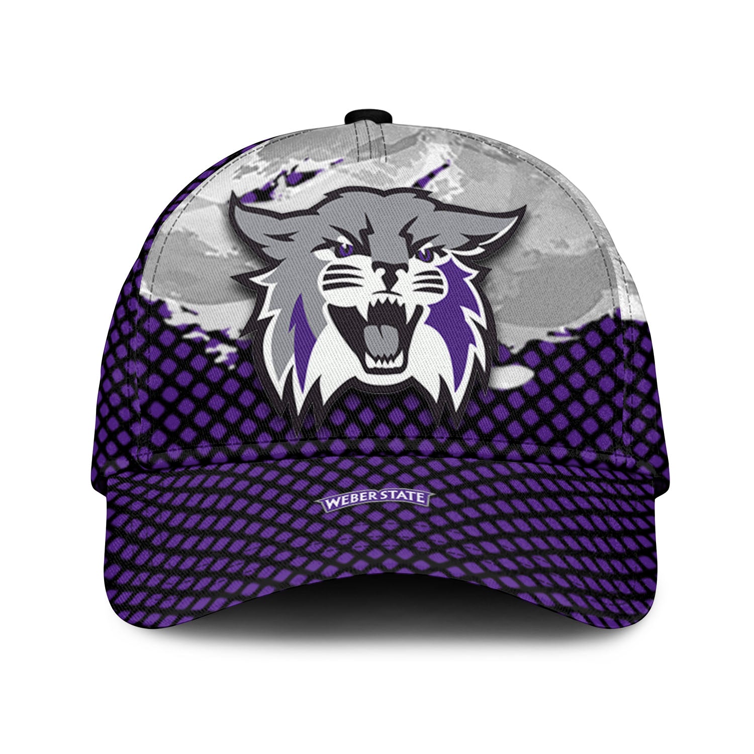 Weber State Wildcats NCAA Classic Cap Net Pattern Grunge Style – Hothot