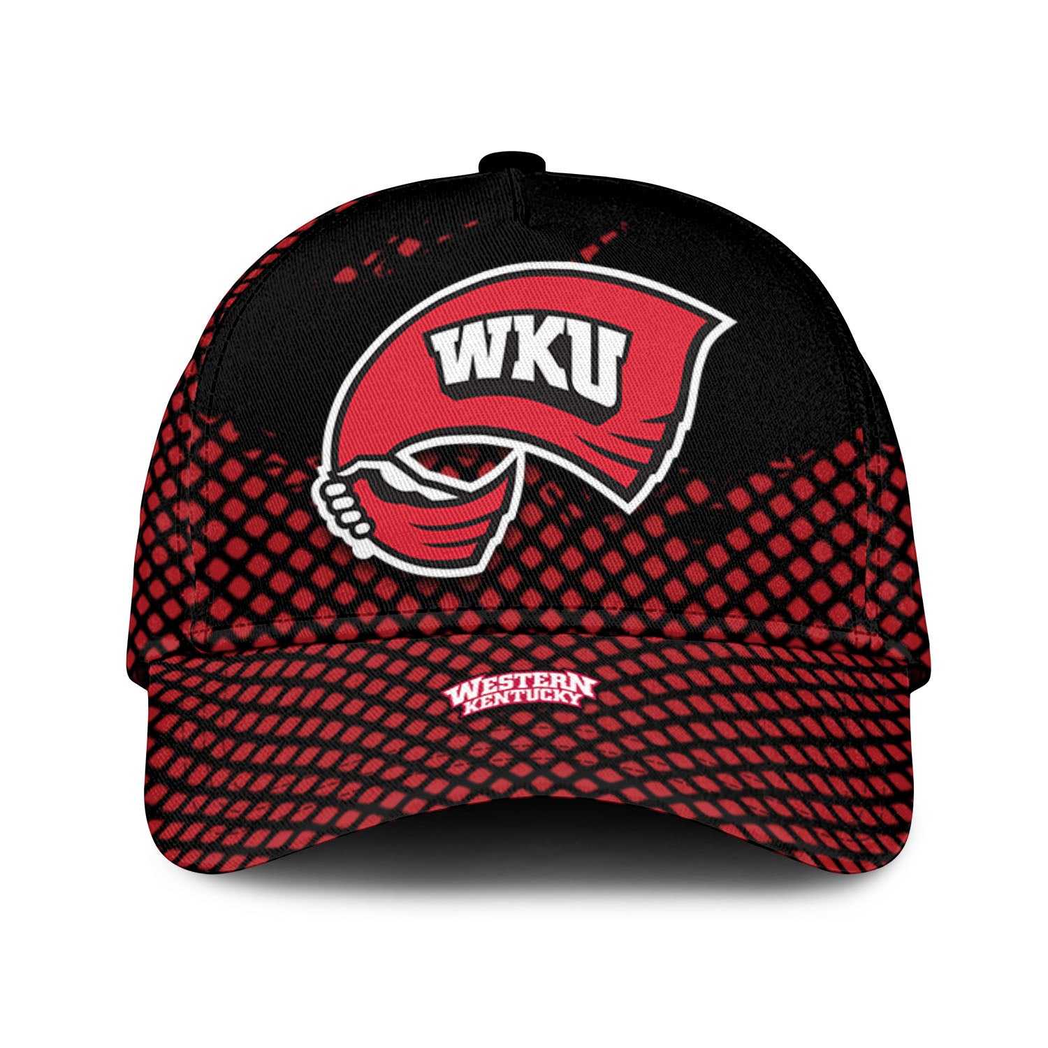 Western Kentucky Hilltoppers NCAA Classic Cap Net Pattern Grunge Style – Hothot