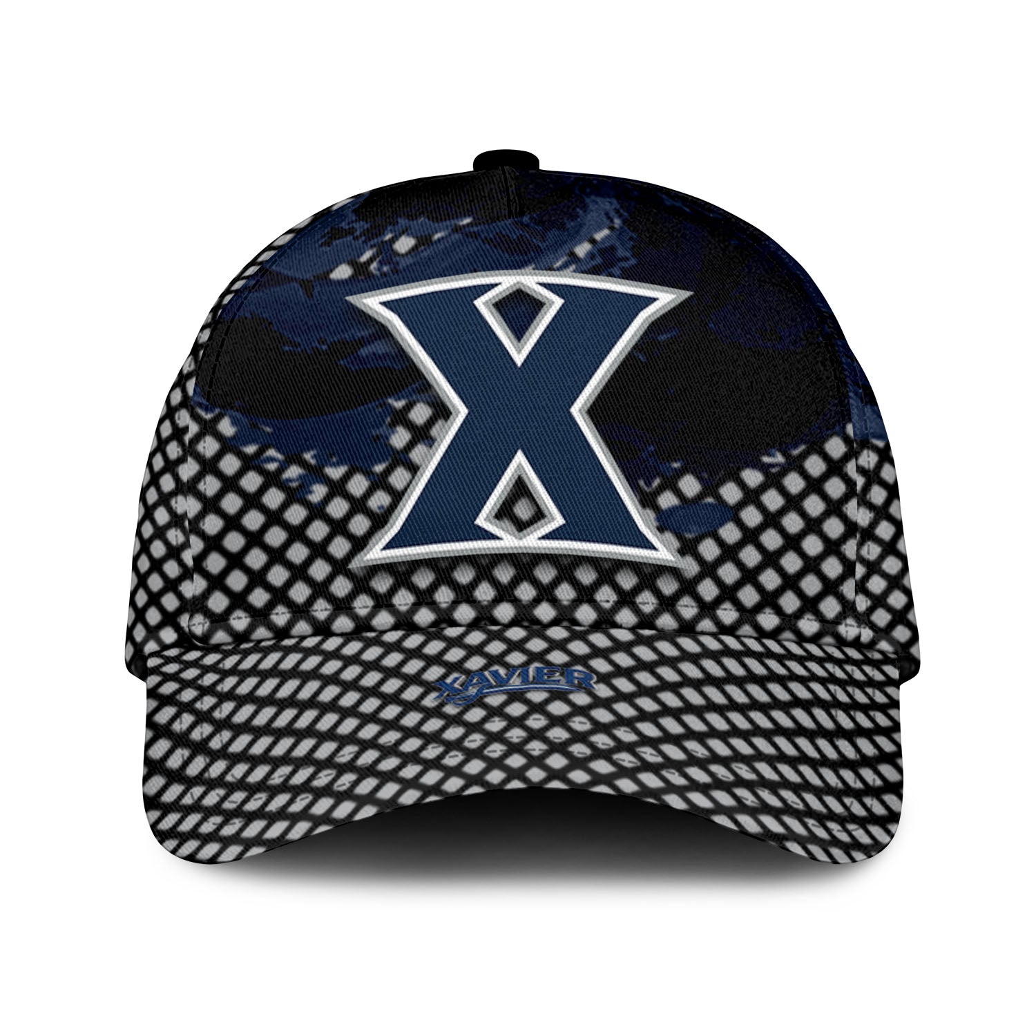 Xavier Musketeers NCAA Classic Cap Net Pattern Grunge Style – Hothot