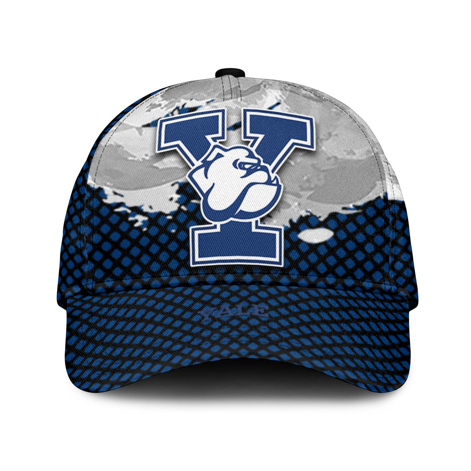 Yale Bulldogs NCAA Classic Cap Net Pattern Grunge Style – Hothot