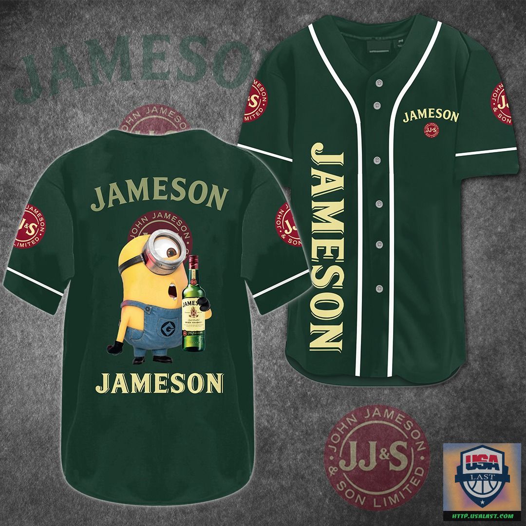 Minions And Jameson Irish Whisky Baseball Jersey Shirt – Usalast