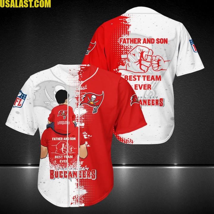 Tampa Bay Buccaneers Father And Son Team Baseball Jersey Shirt – Usalast