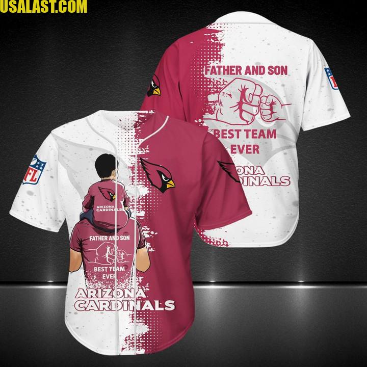 Arizona Cardinals Father And Son Team Baseball Jersey Shirt – Usalast