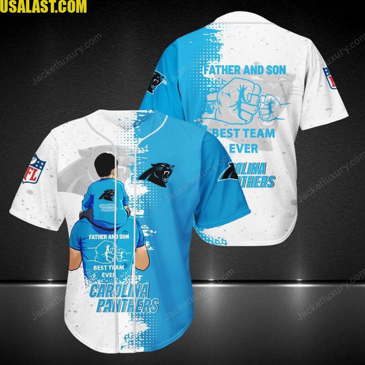 Carolina Panthers Father And Son Team Baseball Jersey Shirt – Usalast