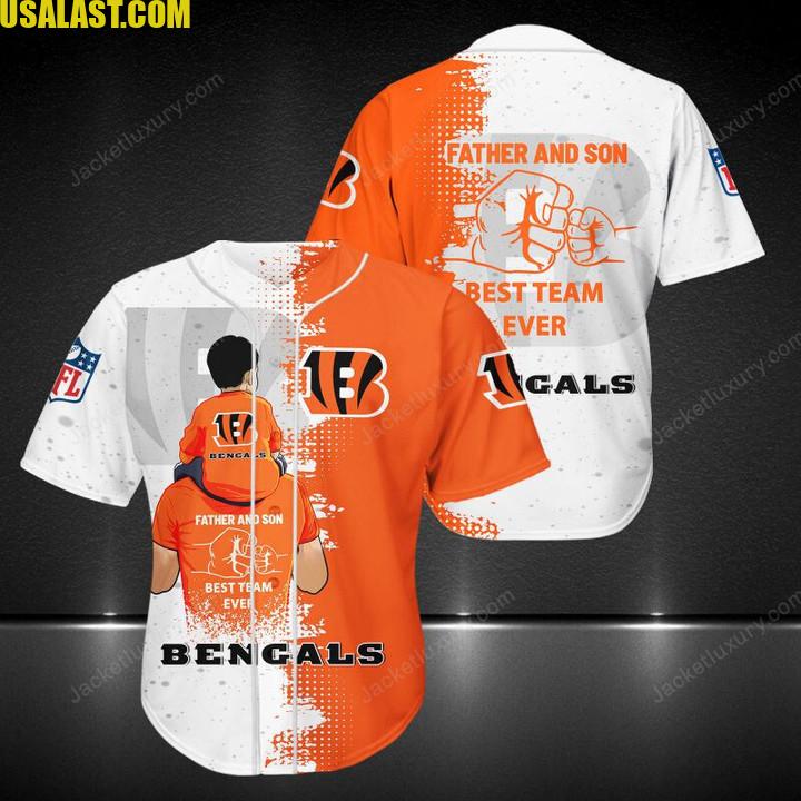 Cincinnati Bengals Father And Son Team Baseball Jersey Shirt – Usalast
