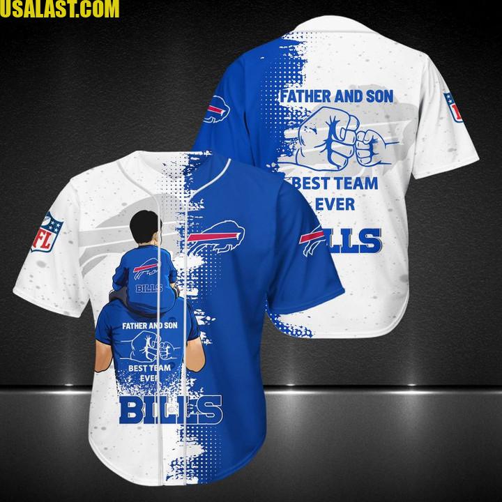 Buffalo Bills Father And Son Team Baseball Jersey Shirt – Usalast