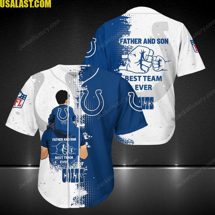 Indianapolis Colts Father And Son Team Baseball Jersey Shirt – Usalast