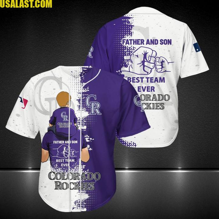 Colorado Rockies Father And Son Team Baseball Jersey Shirt – Usalast
